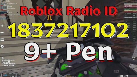 Pen Roblox Radio Codes/IDs