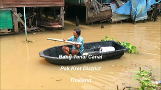 Bang Tanai Canal at Park Kret District in Thailand