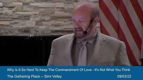 Why Is It So Hard To Keep The Commandment Of Love - It's Not What You Think - Righteousness 35