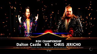 AEW Dynamite Dalton Castle vs Chris Jericho for the Ring of Honor Championship