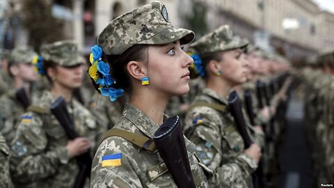 More Ukrainian Woman Serving In Military