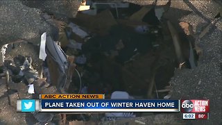 17-year-old survives with minor injuries after plane crashes through Winter Haven home, pins her against wall