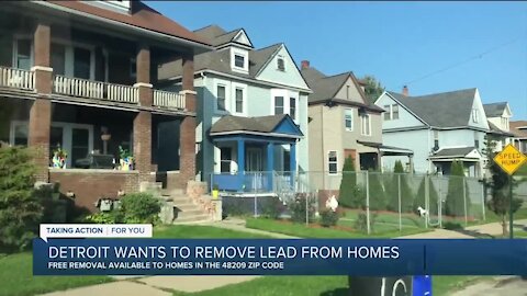 Detroit residents in 48209 can apply for free lead-based paint removal from homes