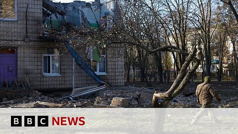 Ukraine’s capital Kyiv hit by biggest drone attack since war began – BBC News