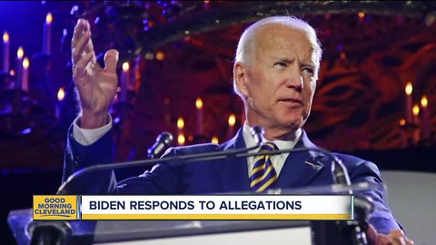 Joe Biden responds to allegations of inappropriate touching