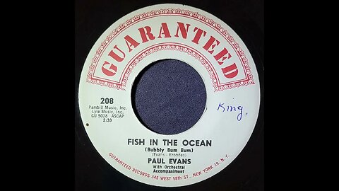 Paul Evans - Fish In the Ocean (Bubbly Bum Bum)