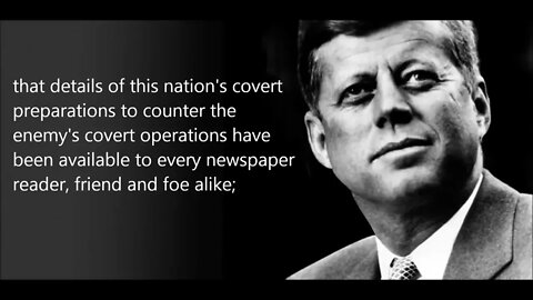JFK Secret Societies FULL Speech April 27, 1961 Addresses American Newspaper Publishers Association
