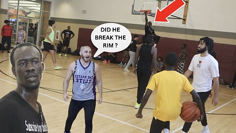 THE MOST VIRAL LA FITNESS RUN OF THE YEAR. 5V5 BASKETBALL, WE GOT CALLED OUT.. THIS