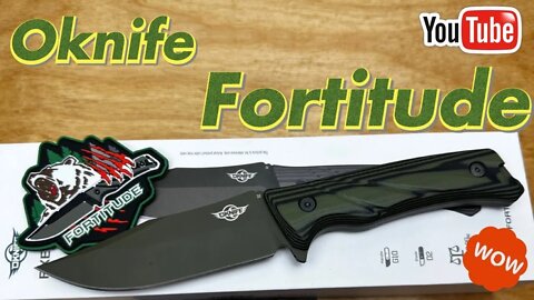 Oknife Fortitude at the new Obuy store Discount and links below !