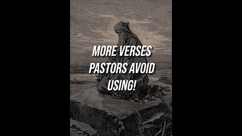 More Verses Pastors AVOID Using! 😱🤯📖 #shorts