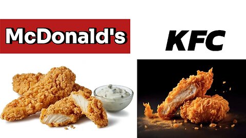 FRIED CHICKEN |McDONALD’S & KFC |AMERICAN STYLE