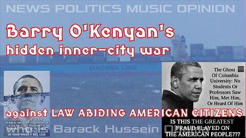 Barry O'Kenyan's Hidden Inner-City War