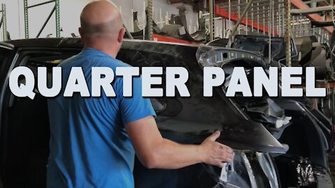 Quarter Panel Replacement - Acura MDX