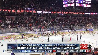 Condors back on home ice this weekend