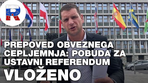 PREPOVED OBVEZNEGA CEPLJENJA: POBUDA ZA USTAVNI REFERENDUM VLOŽENO