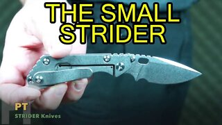 Not all Strider knives are big - The PT