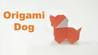How to Make Origami Dog