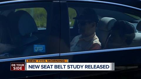 Adults admit to not always using safety belts in the back seat, new survey finds