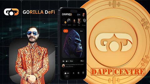 GORILLA DEFI LAUNCH! 🔥HACK DISCOVERY EARN A PASSIVE INCOME DAILY! 🤑 GODCHAIN $GOD🚀