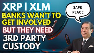 XRP | XLM CRYPTO CUSTODY AND TAX PROOF BANKS WAN'T CRYPTO