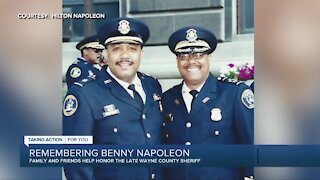 Former Highland Park Police Chief Hilton Napoleon says goodbye to brother Benny Napoleon