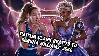 Caitlin Clark Reacts to Serena Williams' Joke (2024)