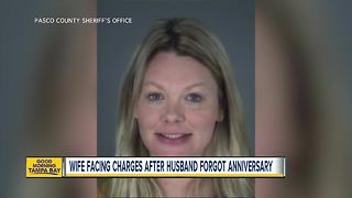 Florida woman arrested for attacking husband for forgetting their anniversary, deputies say