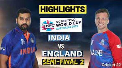 England vs India Semi Final T20 WC 2022 Highlights