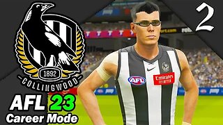 AFL 23 ANZAC DAY! AFL 23 Collingwood Magpies: Management Career Gameplay #2