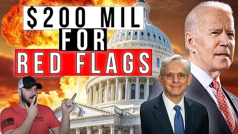 BREAKING! DOJ announces $231 Million for Red Flag Laws to States… There’s only one problem…