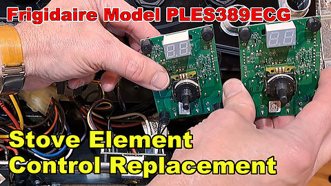 Stove Element Control Replacement - Frigidaire model PLES389ECG