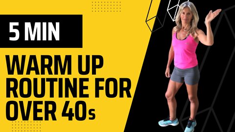 5 Min Warm Up Routine For Home Workouts | Great For Over 40s