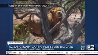 Some animals from 'Tiger King Park' moved to sanctuary in Arizona