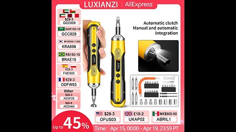 LUXIANZI Cordless Electric Bit