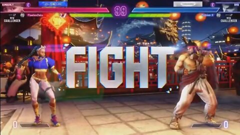 [SF6] FlawlessDeku (Kimberly) vs ProblemX (Ryu) - Street Fighter 6