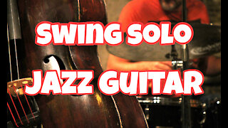 Swing Jazz Guitar Solo - 1 minute