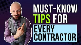 8 Tips To Be Successful For New Contractor Businesses