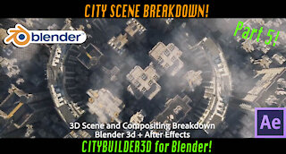 CityBuilder3d Blender scene breakdown: Soviet Trailer setup #5