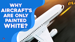 Why are planes painted White?
