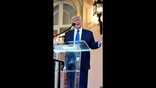 MARALAGO President Trump LIVE 5-3-22 Recalls stay in Mexico and using tariffs to make policy happen