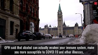 Drinking Alcohol Can Make You 'More Susceptible' To COVID-19 Says Ottawa Public Health