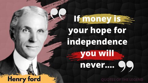 Henry Ford-Best 30 Positive Quotes About Business#Henryford #quotes