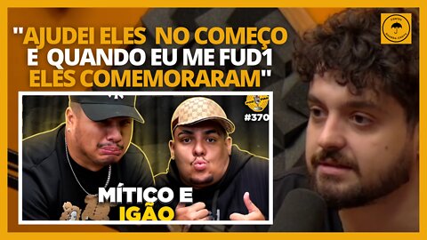 MONARK DESABAFA SOBRE MITICO E IGÃO (PODPAH) | MONARK TALKS