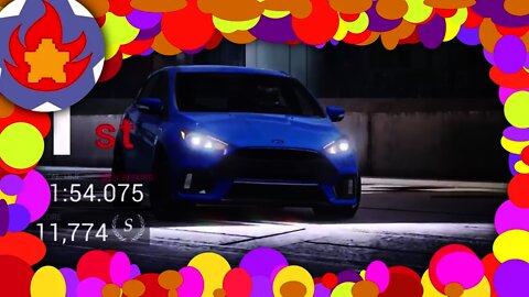 A Ranked Match On Chicago Night Circut-M with the Ford Focus RS & Promotion | Racing Master