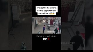 This is the horrifying scene captured on surveillance😱😱 #movie #film #movie #cctv #footage