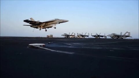 USS Dwight D. Eisenhower Flight Operations #Shorts