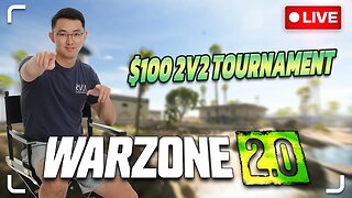 🔴LIVE! $100 2v2 Warzone 2 Tourney