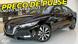 NOVO NISSAN SENTRA ADVANCE 2023 COM PREÇO DE PULSE HUMILHA COROLLA SENDO +BARATO, SEGURO E BONITO