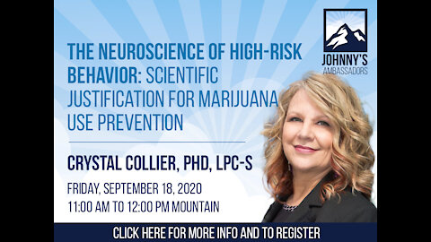 The Neuroscience of High-Risk Behavior: Scientific Justification for Marijuana Use Prevention