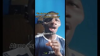 EU DE BOA DANDO AULA EM UMA ESCOLA ESPECIAL #meme #viral #comedia #rir #fy #tiktok #kwai #shorts